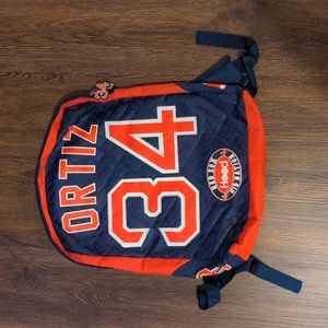Boston Red Sox David Ortiz Hood Kid Nation Promotional one Pouch Backpack